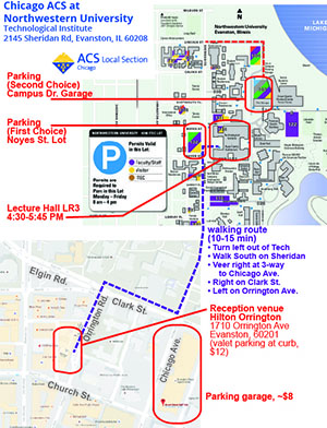 Map for Basolo Lecture